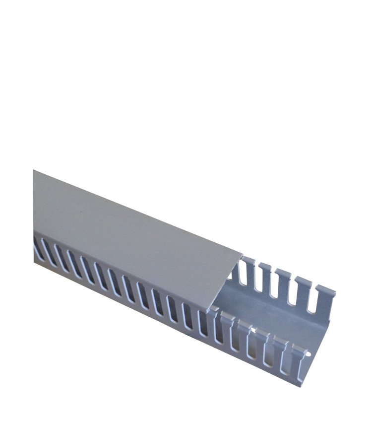 Canaleta Cinza Total Aberta 80 x 80 x 2000mm (L x A x C) 