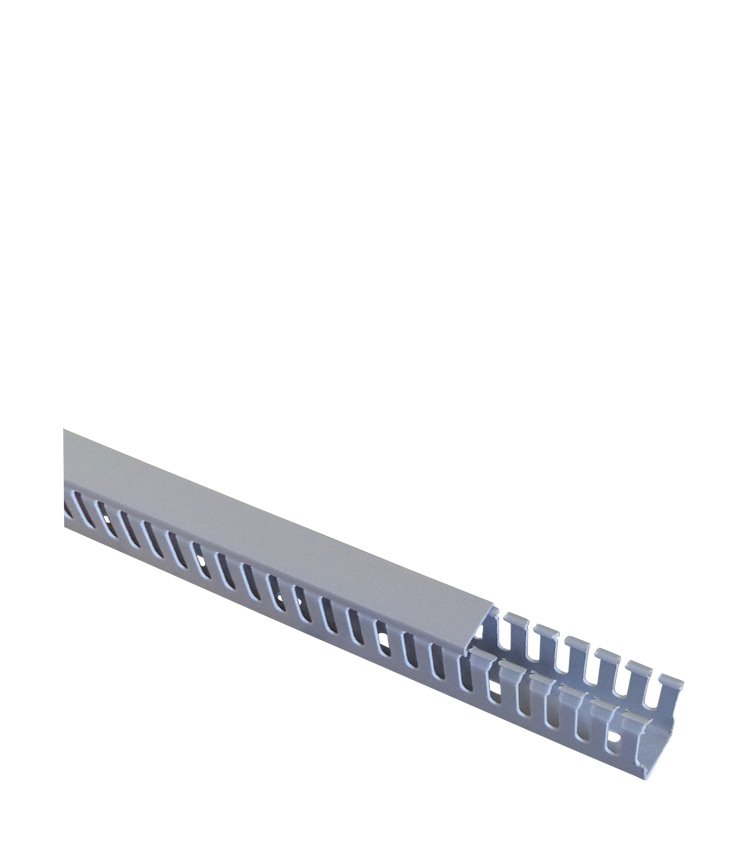 Canaleta Cinza Total Aberta 30 x 50 x 2000mm (L x A x C) - (4815)  - Cx com 50 Peças