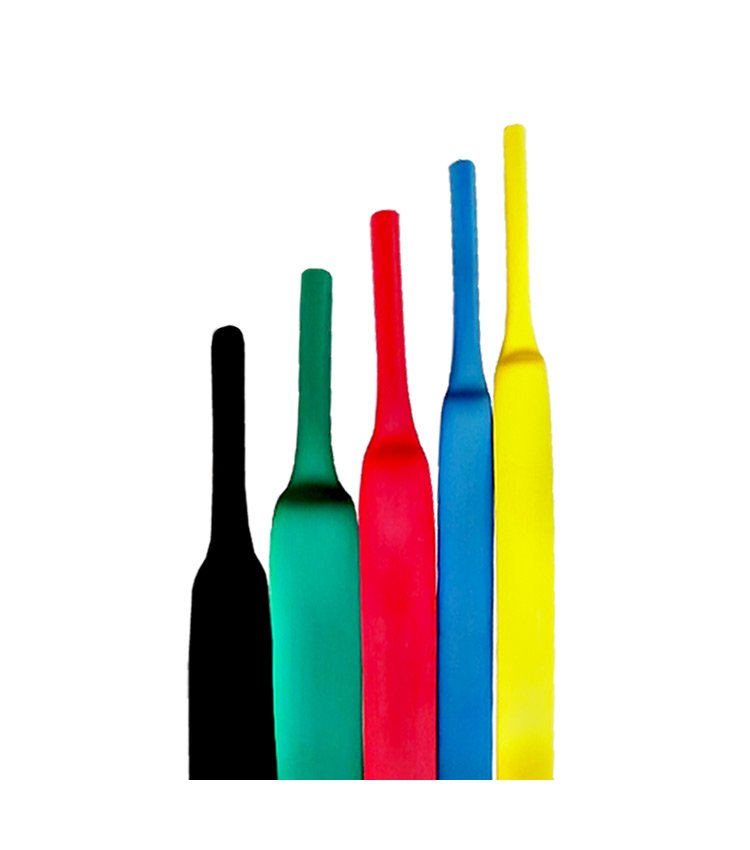 Tubo Termo Retrátil Preto com Diâmetro 6mm - Rolo com 100 metros