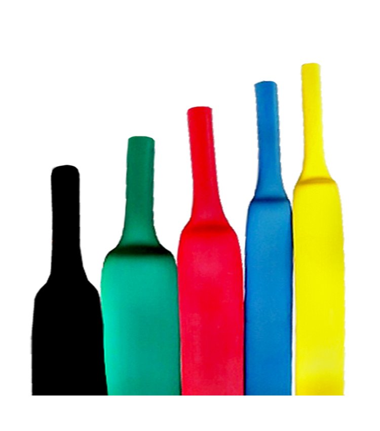 Tubo Termo Retrátil Preto com Diâmetro 60mm - Rolo com 25 metros