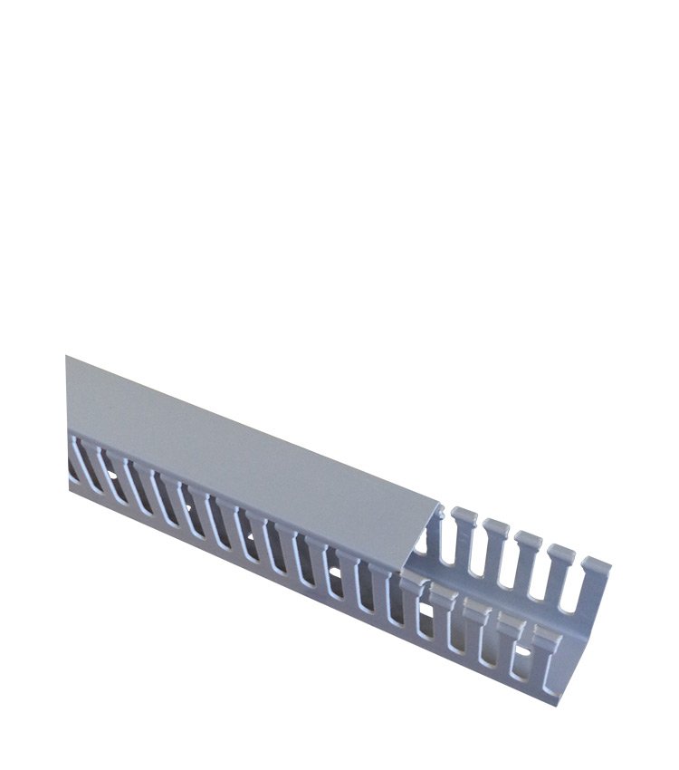 Canaleta Cinza Total Aberta 50 x 80 x 2000mm (L x A x C)  